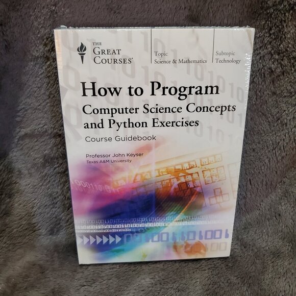 The Great Courses:How to Program, Computer Science Concepts Course Guidebook - Picture 1 of 4